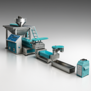 PrestinePeak industrial conveyor system – durable 3D model of automatic conveyor for material handling in factories and warehouses.